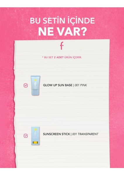 Sun Lovers Nemlendirici Etkili 2’li Güneş Koruyucu Stick & Makyaj Bazı Seti fiyatları