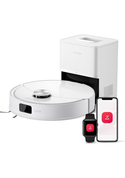 S8 Pro Plus Akıllı Robot Süpürge - Beyaz