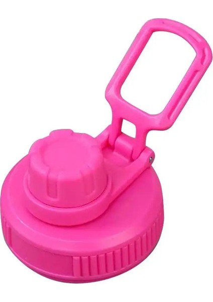 Evrensel Taşınabilir Plastik Şişe Kapağı Yedek Sıçrama Dökülme Kanıt Kupa Kapağı Çok Renkli Fincan Kapak Şişe Aksesuarları Renk: Gül Kırmızı (Yurt Dışından)