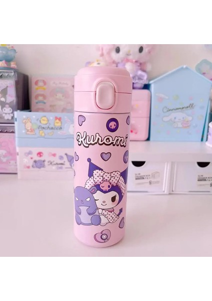 Paslanmaz Çelik Termal Fincan Karikatür Desen Taşınabilir Kahve Fincanları Soğuk ve Sıcak Içkiler Açık Su Dağı Doğum Günü Hediye Sahası: 420ML/RENK: Shidizai (Yurt Dışından)