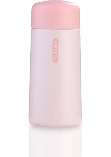 Öğrenci Mini Cep Kupası 304 Paslanmaz Çelik Kızlar Yüksek Değer Termos Kupası 316 Gıda Sınıfı Liner Kapasitesi: 101-200ML/RENK: Pembe (Yurt Dışından)