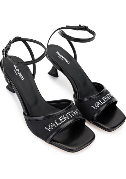 Kadın Deri & Tekstil Siyah Topuklu Ayakkabı 1040 91D2539 Bn Ayk Y25 Black fiyatları