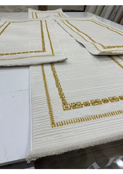 3'lü Yatak Odası Halısı Beyaz Gold Argın Halı fiyatları