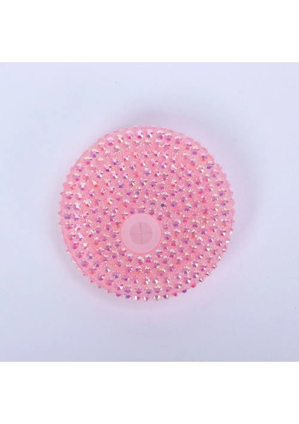 16 Oz Fincan Kapak Taşınabilir Şeker Rengi Dıy Plastik Cam Dak Kapaklar Buzlu Kahve Fincanı Yeniden Kullanılabilir Kase Kapak Rengi: Açık Pembe-2 (Yurt Dışından)