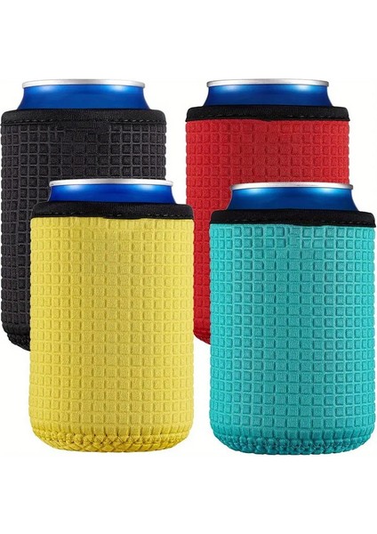 4pcs/paket 12 Oz, Kılıf Yalıtımlı Manşon, 12 Oz Bira Şişesi Kollu Soğutucu Tutucu Kaymaz Soğutucu Sleevecolor: 4 Adet (Yurt Dışından)