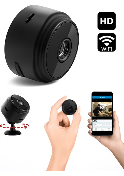 Mini Kamera Wifi Kamera 1080P Mikro Ses Kaydedici Kablosuz Küçük Boy Kamera