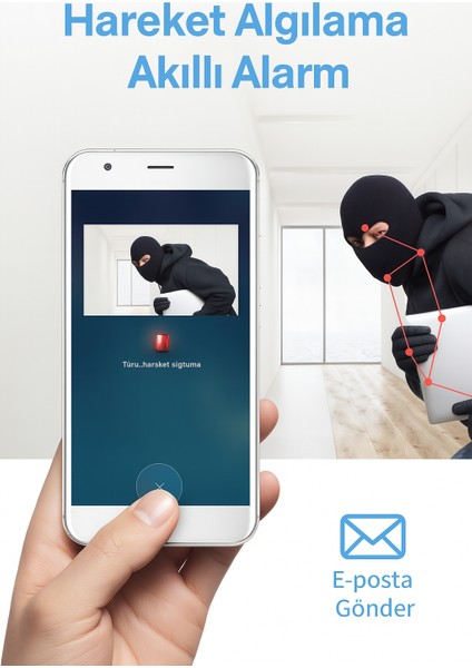 Mini Kamera Wifi Kamera 1080P Mikro Ses Kaydedici Kablosuz Küçük Boy Kamera