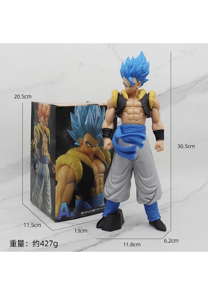 Animasyon Büyük Dragon Ball Sun Wukong Şekilli Kalıp Süsleme Gogeta Vegetto Saiyan (Yurt Dışından)