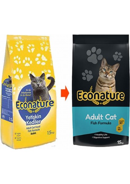 Balıklı Yetişkin Kedi Maması 15 Kg