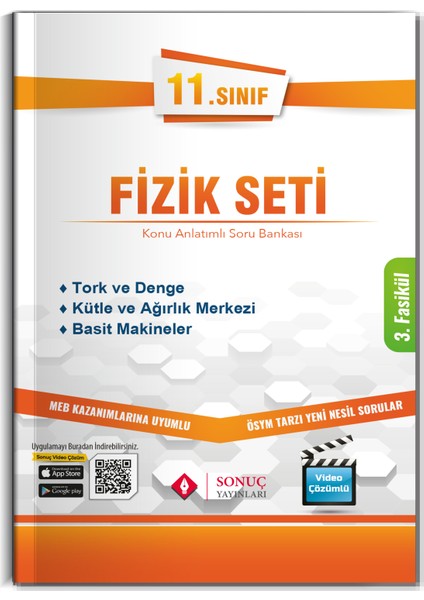 11.Sınıf Fizik Seti indirimleri