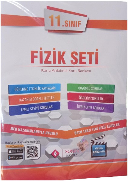 11.Sınıf Fizik Seti