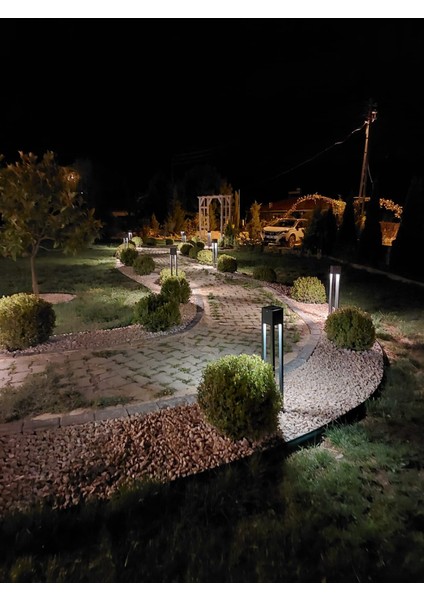 Luma Alüminyum Bahçe Aydınlatma Bollard Gün Işığı (4000K) 75 cm