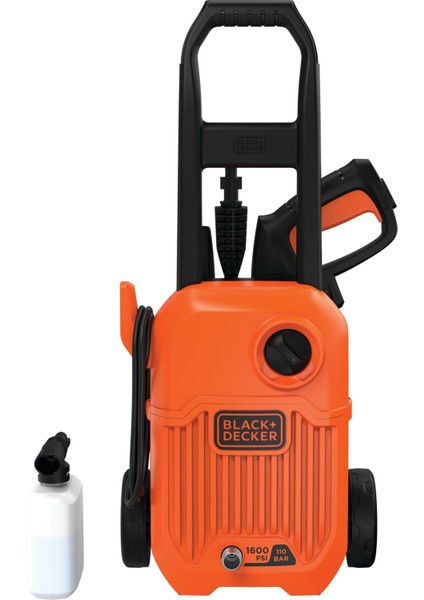 BEPW1300L-QS1300 Watt 110 Bar Basınçlı Yıkama Makinesi Turuncu