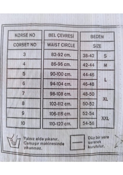 Geçme Yün Bel Korse fiyatları