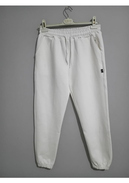 Kadın Jogger Kompakt Parlak Kumaş Yan Cepli Lastikli Paça Geniş Kesim Pijama Altı fırsatları