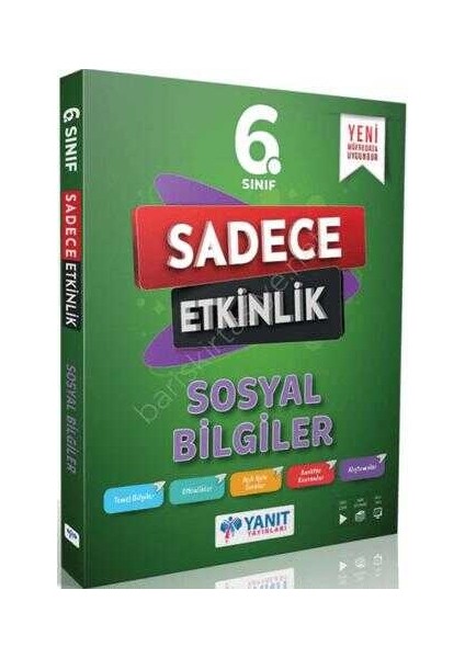 6. Sınıf Sadece Etkinlik Sosyal Bilgiler