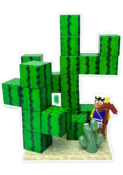 Minecraft Manyetik Küp Montaj Oyuncağı (Yurt Dışından)