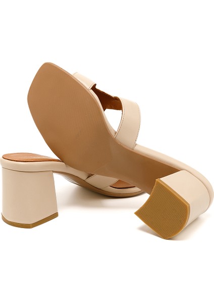 Kadın Terlik RC-25Y-015-R2048 John May Bej Cilt