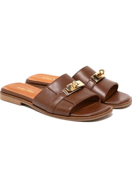 Kadın Terlik MAR-25Y-166-2027 John May Ceviz modelleri