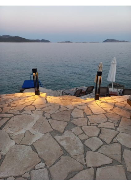 Luma Alüminyum Bahçe Yürüyüş Yolu Aydınlatma Bollard 60 cm