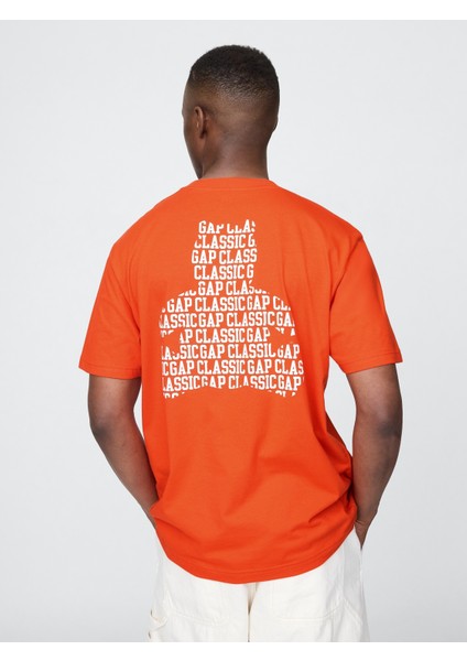 Erkek Canlı Kırmızı Pocket Grafik Baskılı T-Shirt fırsatları