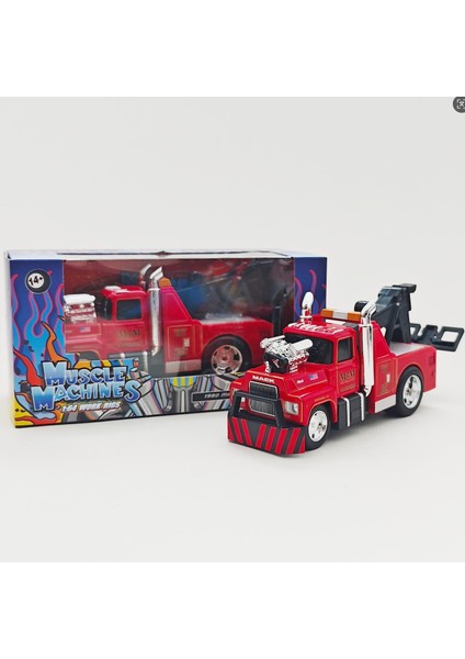 1:64 Meritor Treyler Tank Açık Kamyon Küçük Araba Oyuncakları (Yurt Dışından)