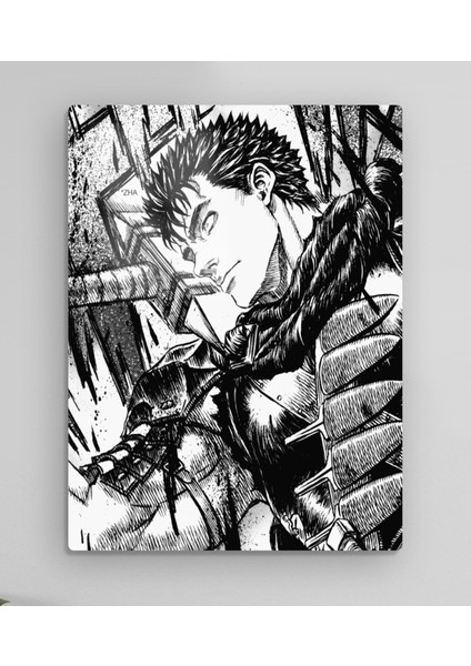 Berserk Metal Tablo Model 2 fiyatları