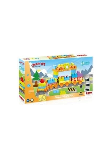 Dolu 89 Parça Tren ve Yol Set fiyatları