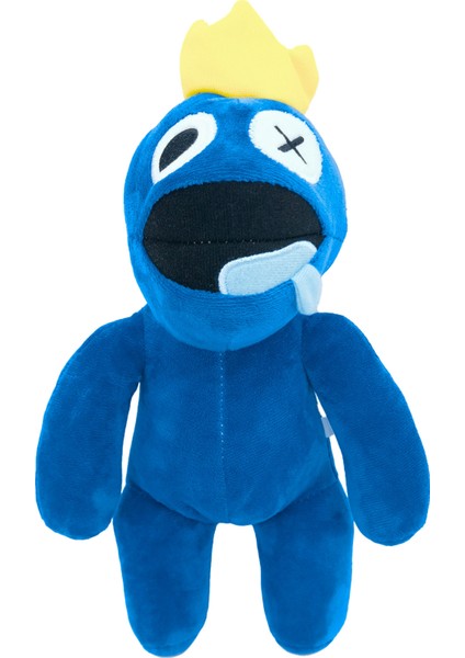 32CM Gökkuşağı Arkadaşlar Taç Ağız Canavarı Peluş Oyuncak (Yurt Dışından)