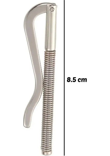 Metal Para Tokası, Nkel Renk Yaylı, Cüzdan Içi Para Klipsi, 8.5 cm modelleri