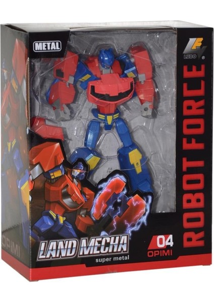 9-83 Metal Gövdeli Dönüşebilen Robot 8008