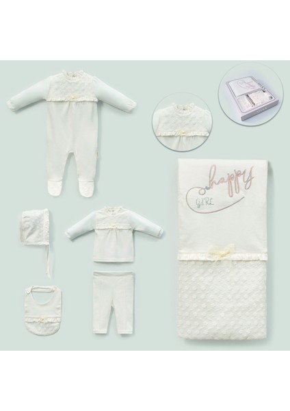 Kız 0-3 Ay Happy Girl Kutulu Set fiyatları