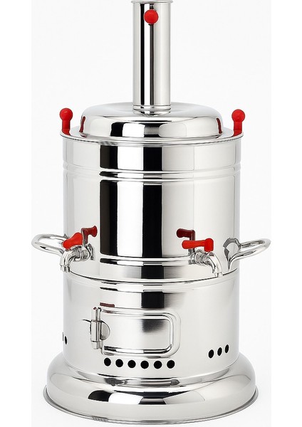 Çift Musluklu 5 Lt Semaver