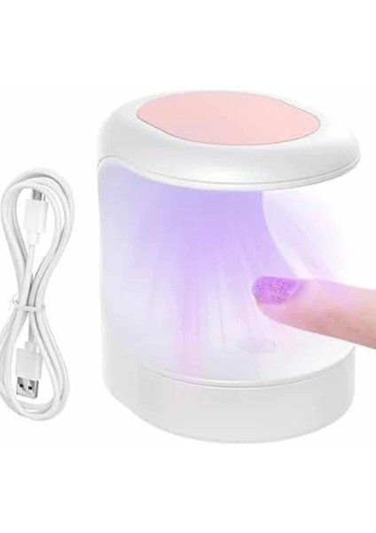 Seyehat Tipi Mini Oje Kurutucu Ultraviole Mor Işık Protez Tırnak Kurutucu fırsatları