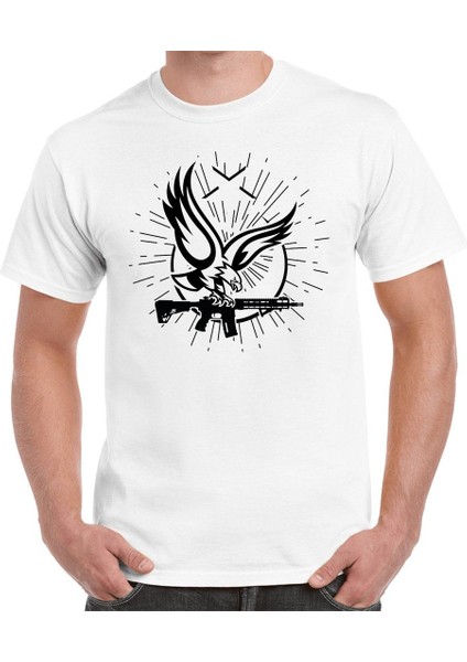 Alfa Kartal Ayyıldız Baskılı Tişört