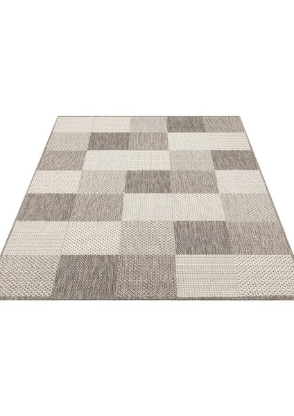 Mono Mno 01 Grey Gri Kaymaz Tabanlı Kilim