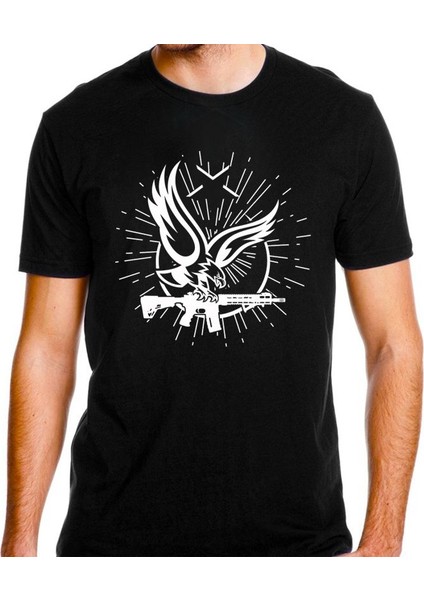 Alfa Kartal Ayyıldız Baskılı Tişört