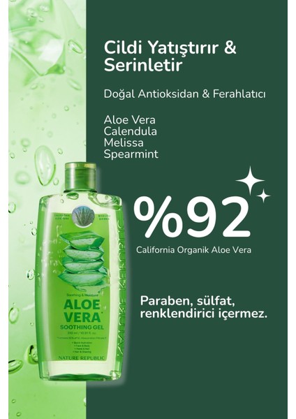 Sooting & Moisture Aloe Vera Sooting Jel 92 310ML fiyatları