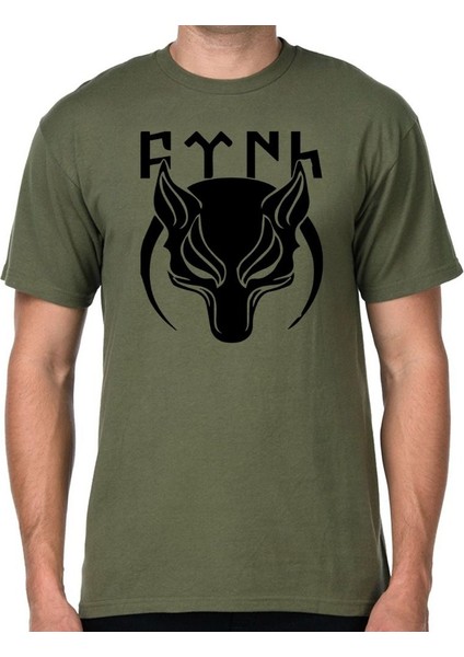 Alfa Kurt Börü Türk Baskılı Tişört