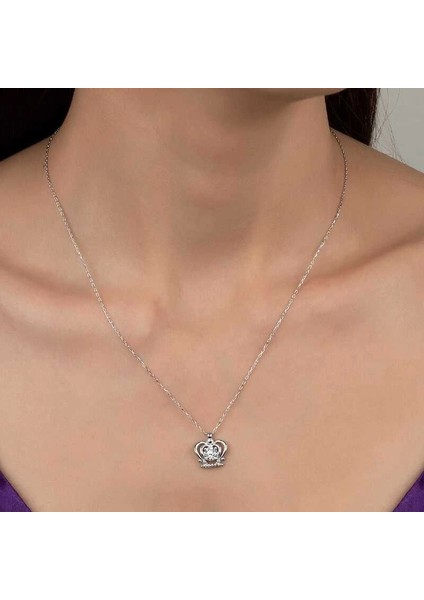 Swarovski Taşlı Gümüş Melek Bayan Kolye fiyatları