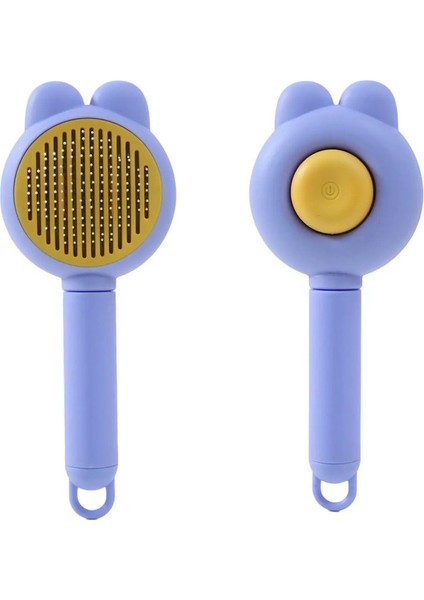 Yeni 2025 Cat Cark Tek Tıklamalı Derin Temizlik Paslanmaz Çelik Evcil Hayvan Bakım Aracı Saç Magecolor: Mavi (Yurt Dışından)