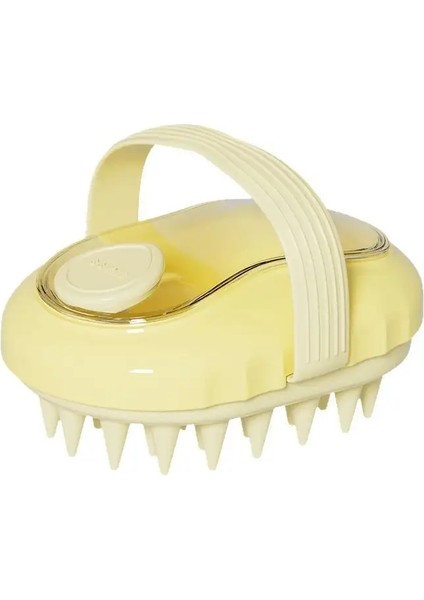 Pet Banyo Fırçası Yumuşak Silikon Masaj Masajı Jel Banyo Fırçası Temiz Araçlar Tarak Köpek Kedi Temizleme Tımarlama Malzemeleri Temiz Bruscolor: Beyaz (Yurt Dışından)