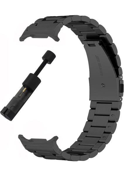 Samsung Galaxy Watch8 40MM / 44MM Paslanmaz Çelik Saat Kayışı Sökme Aleti ile (Yurt Dışından)