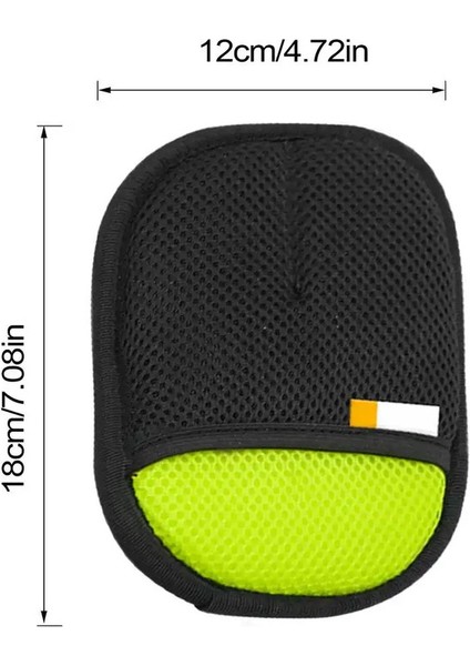 Elektrostatik Pet Estakat Eldiven Eldivenleri Evcil Hayvan Bakım Fırça Eldivenleri Kedi Köpek Saç Temizleme Fırça Lint Temizleyici Kanepe Halı Mat Rengi: Yeşil (Yurt Dışından)