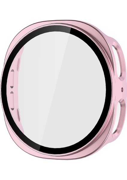 Samsung Galaxy Watch8 44MM Saat Kılıfı Temperli Camlı Kauçuk Sert Pc Kapak (Yurt Dışından)