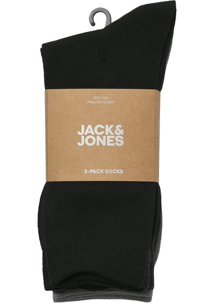 Jack Jones Erkek Pamuklu 3 Lü Uzun Çorap 12275574 fiyatları