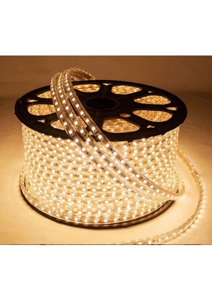 Şerit LED Hortum 3 Çip Dış Mekan LED Gün Işığı Renk 6m + Fiş CT-4553