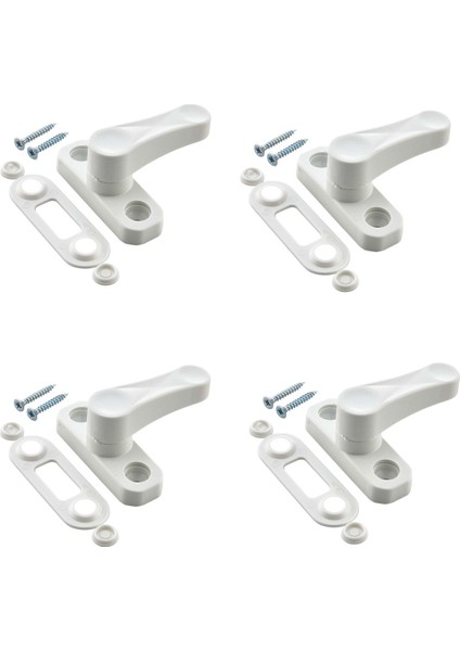 Pvc Çekmeli Kapı Pencere Emniyet Kilidi Pimapen Ev Çocuk Bebek Güvenlik Kilidi 4 Adet