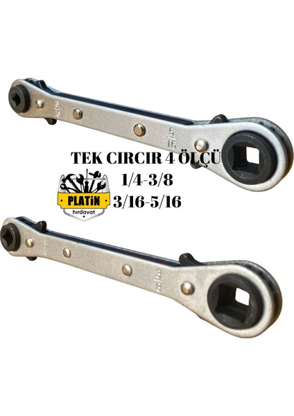 Cırcır Anahtar Vana Anahtarı CT-122 3/16-5/16 x 1/4-3/8 01 41 026