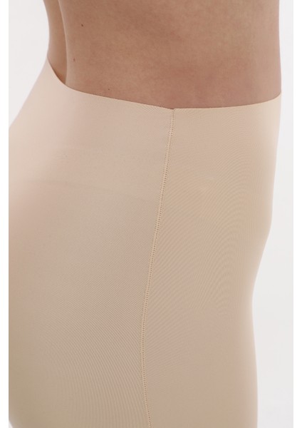 Kadın Yüksek Bel Toparlayıcı Lazer Kesim Korse Şort , Yandan Dikişli Iz Yapmaz Korse Şort indirimleri